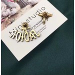 Dior stud earrings