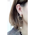 Dior stud earrings