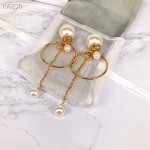 Dior stud earrings