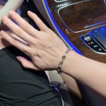 Louis Vuitton Cuban Chain Collection Vintage Silver Bracelet Couple's version 22cm20cm18cm changeable length