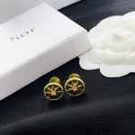 Dior stud earrings