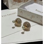 Dior stud earrings