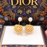 Dior stud earrings