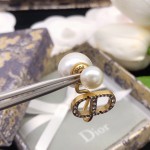 Dior stud earrings