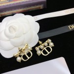 Dior stud earrings