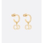 Dior stud earrings