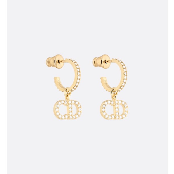 Dior stud earrings
