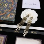 Dior stud earrings
