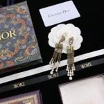 Dior stud earrings