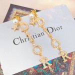 Dior stud earrings