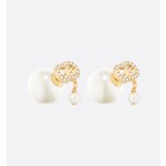 Dior stud earrings