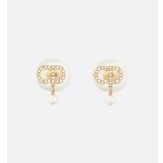 Dior stud earrings