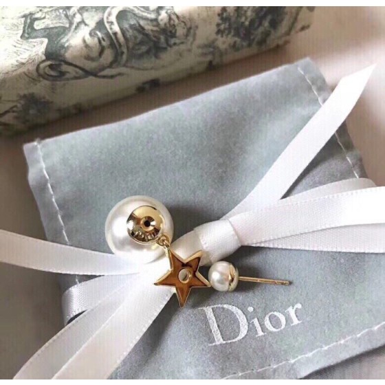 Dior stud earrings