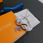 Louis Vuitton cowhide cord bracelet, same style as the couple