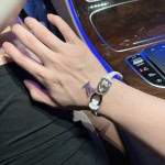 Louis Vuitton cowhide cord bracelet, same style as the couple
