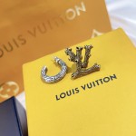 LLouis Vuitton LV Twig monogram stud earrings