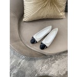 CHANEL ballerinas are timeless classics. Stay elegant Imported water-dyed sheepskin