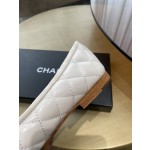 CHANEL ballerinas are timeless classics. Stay elegant Imported water-dyed sheepskin