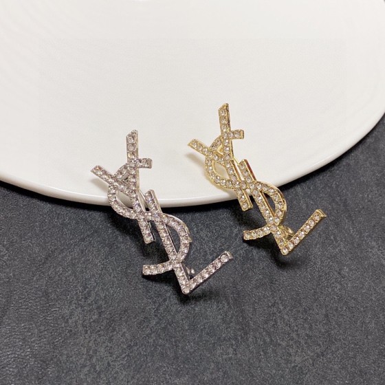 Saint Laurent YSL brooch