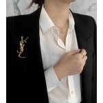 Saint Laurent YSL brooch