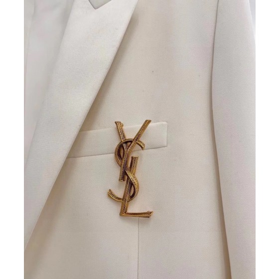 Saint Laurent YSL brooch