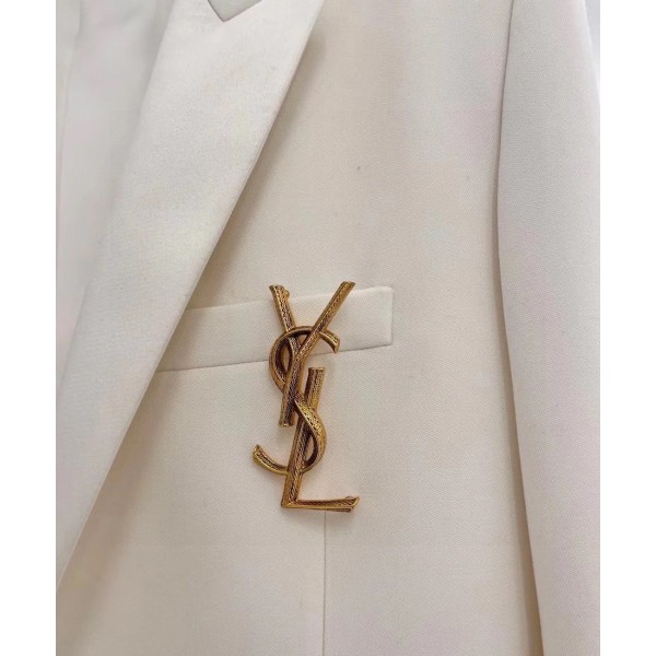 Saint Laurent YSL brooch
