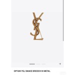 Saint Laurent YSL brooch