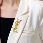 Saint Laurent YSL brooch