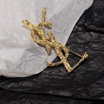Saint Laurent YSL brooch