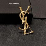 Saint Laurent YSL brooch