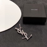 Saint Laurent YSL brooch