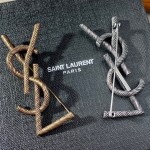 Saint Laurent YSL brooch