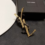 Saint Laurent YSL brooch