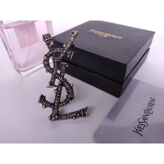 Saint Laurent YSL brooch