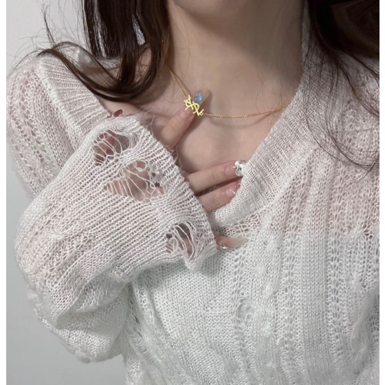 Saint Laurent YSL necklace