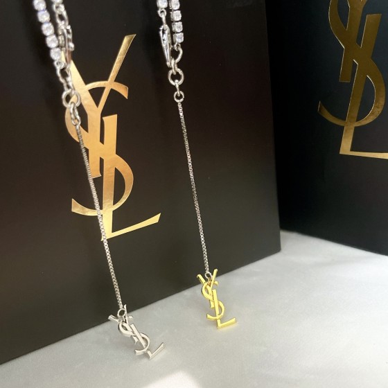 Saint Laurent YSL necklace