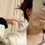 Saint Laurent YSL earrings studs