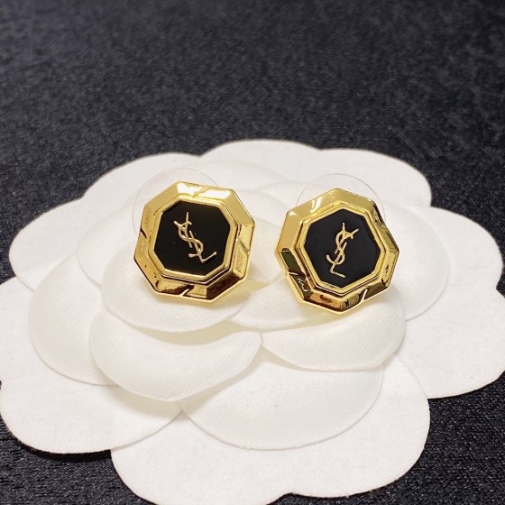 Saint Laurent YSL earrings studs
