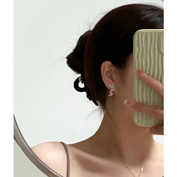 Saint Laurent YSL earrings studs