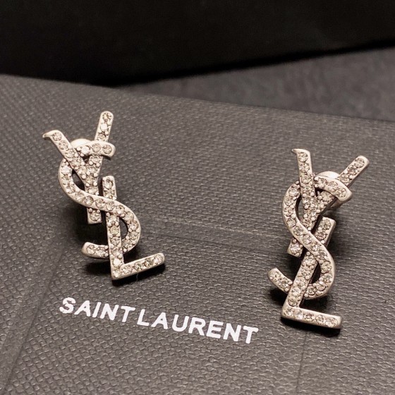 Saint Laurent YSL earrings studs