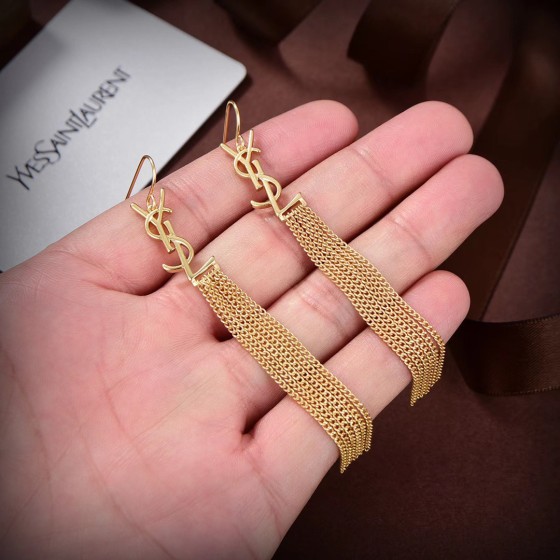 Saint Laurent YSL earrings studs