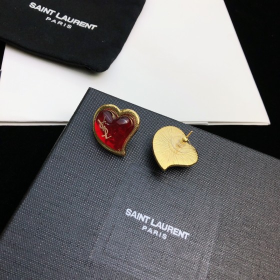 Saint Laurent YSL earrings studs