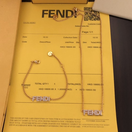 Fendi bracelets
