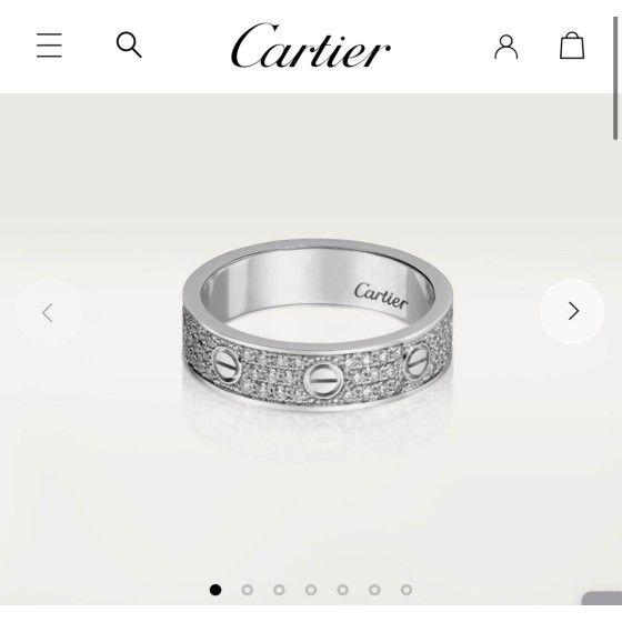 Cartier ring