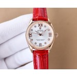 Rolex V8 version fashion women's watch simple three needle super luminous at night