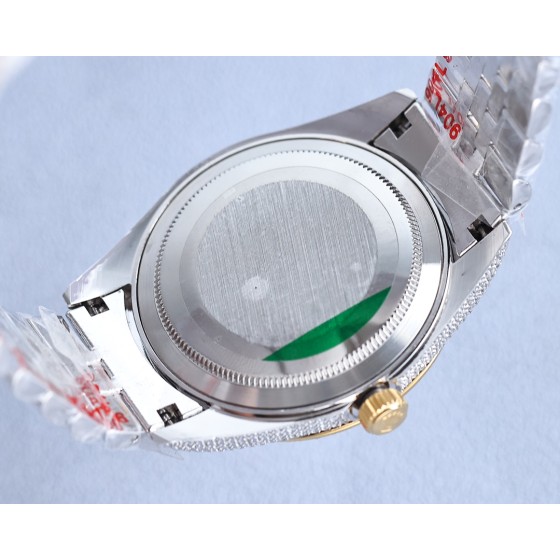 Rolex full diamond local luxury version 18k nanotechnology