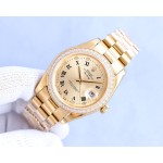 Rolex men's watch classic big three needle design