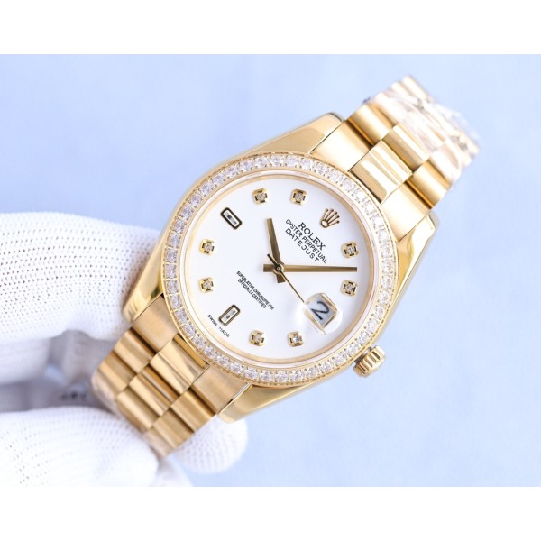 Rolex men's watch classic big three needle design