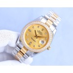 Rolex men's watch classic big three needle design