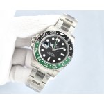 Rolex Greenwich-Master GMT V4 Black and Green Ceramic Bezel